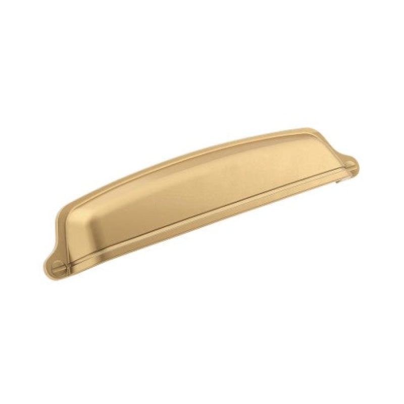 Stature Zinc Cabinet Cup Pull - Champagne Bronze - 5 1/16" (128 Mm) Center To Center