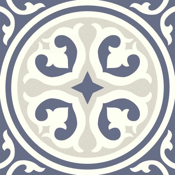 Design Mural Porcelain Tile - Matte - 9" x 9"