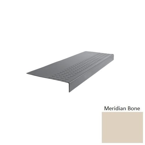 Flextones Meridian Bone Type 500 Distinct Designs Rubber - 12" X 72" Stair Tread - Rbt Radial High Profile Design