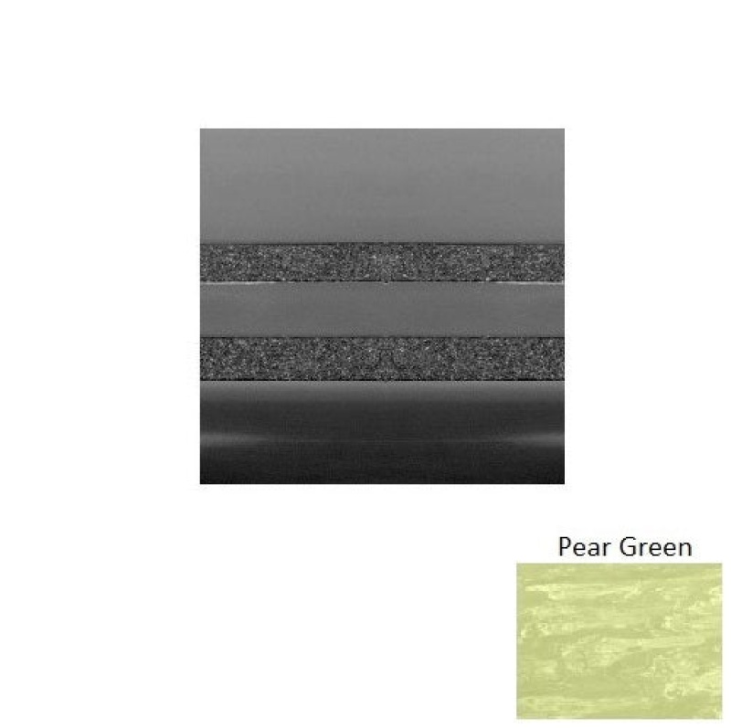 Marbleized Pear Green Rubber Stair Tread
