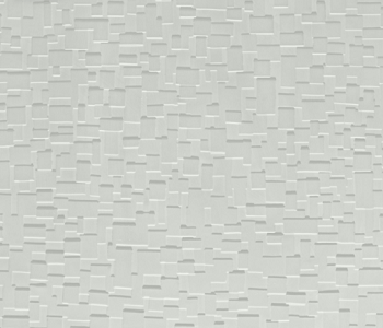 Johnsonite Snowbound Cubis Solid Color Rubber Tile - Textured - 24" X 24"