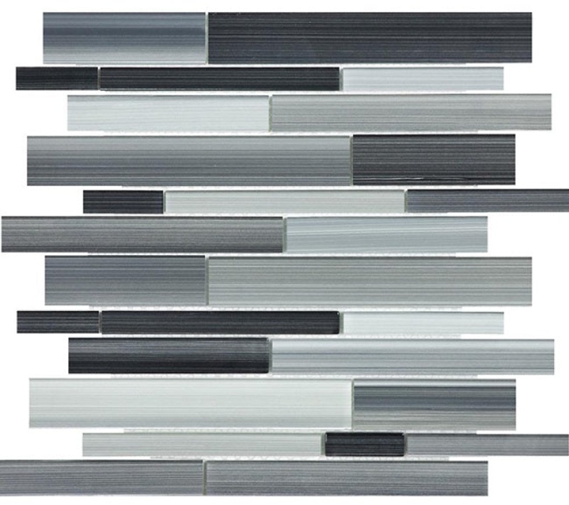 Aquatica Fusion Carbon Mosaic - Random Linear - Glossy