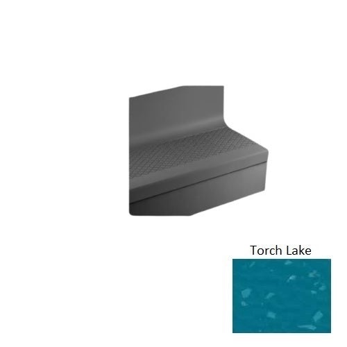 Johnsonite Torch Lake Diamond Rubber Stair Tread with Riser