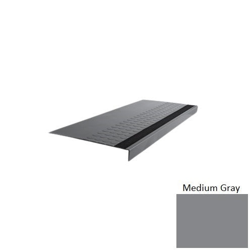 Type 776 Medium Gray Rubber Stair Tread