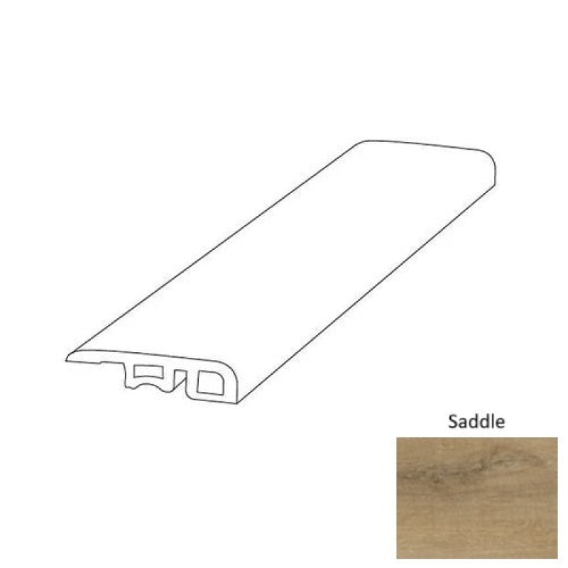 Oaksong Saddle Luxury Vinyl End Cap Trim