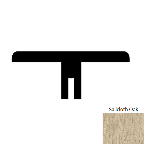 Harbor Estates Sailcloth Oak Hardwood Moulding / Trim – 2" x 84" T Molding – Matte