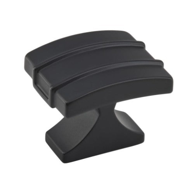 Davenport Zinc Cabinet Knob - Matte Black