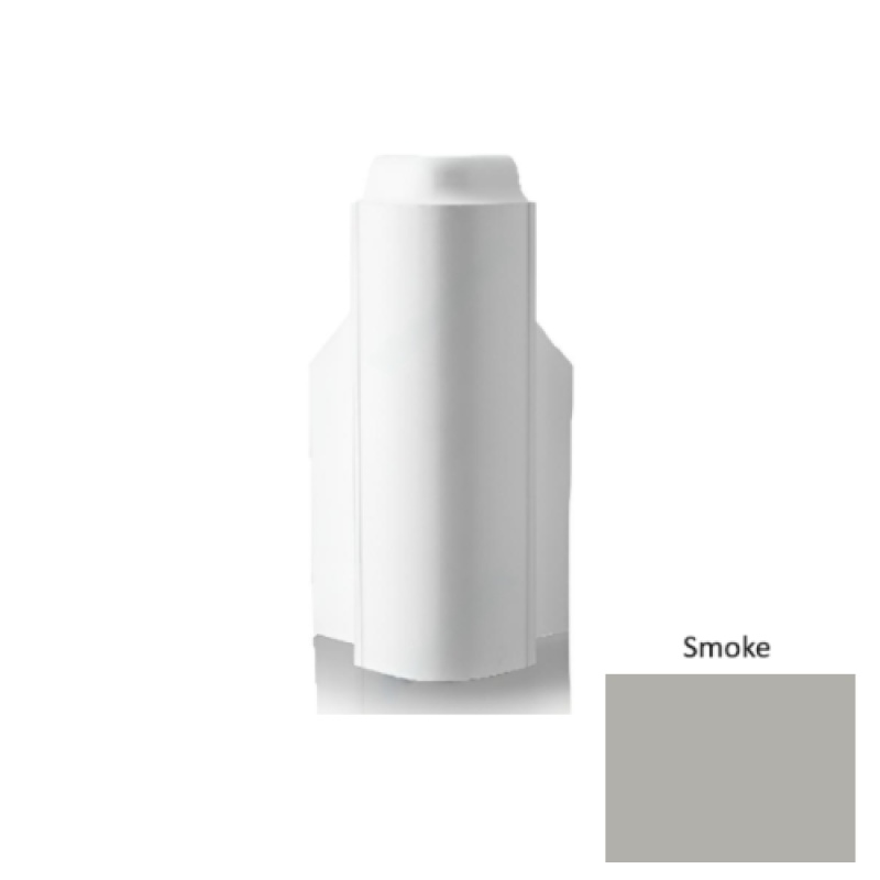 Pinnacle Smoke Rubber Outside Corner Block