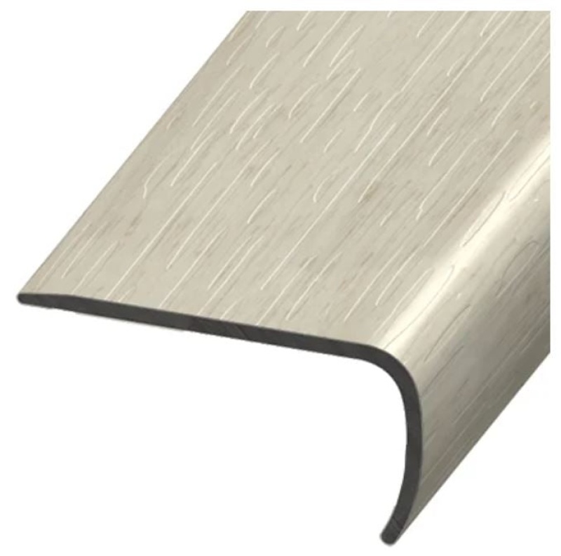 Vanguard Flex Coastline Luxury Vinyl / Moulding Trim - 2" X 94" Versa Edge Extra Tall Stair Nose - Urethane