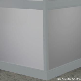Johnsonite Iron Mountain Rubber Moulding / Trim Chair Rail