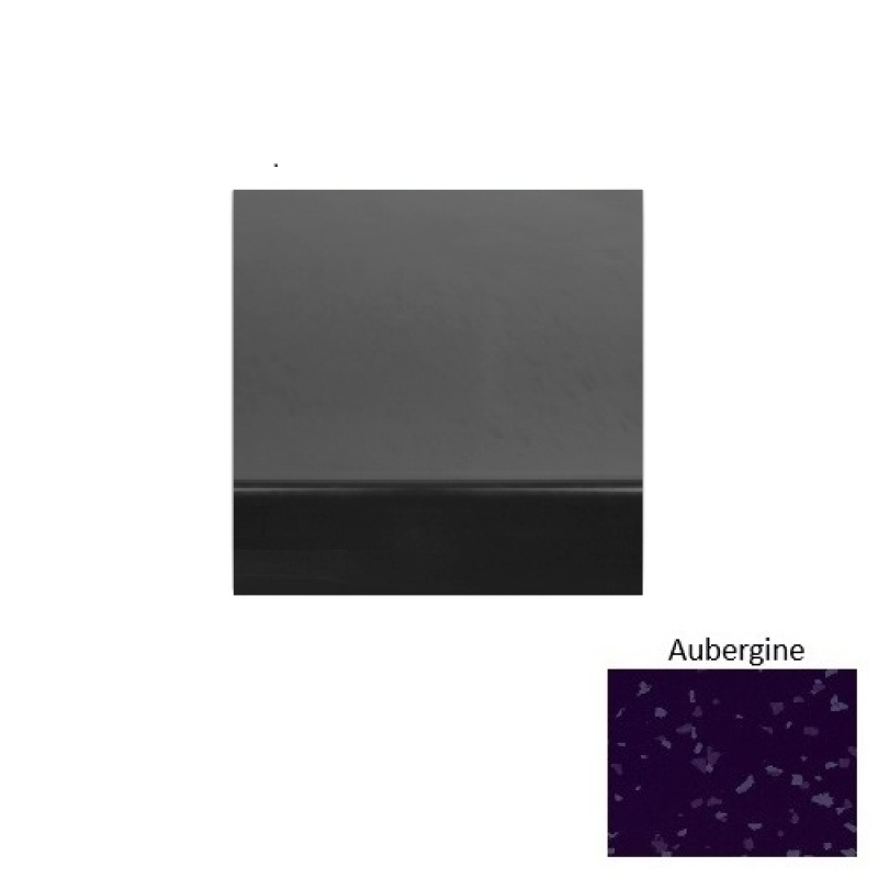 Symmetry 70 Aubergine Light Duty Rubber Stair Tread - Smooth