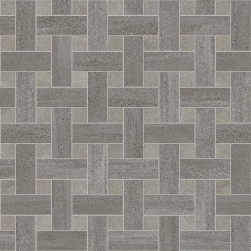 Fresh Start Basketcase Granite Grey Luxury Sheet Vinyl