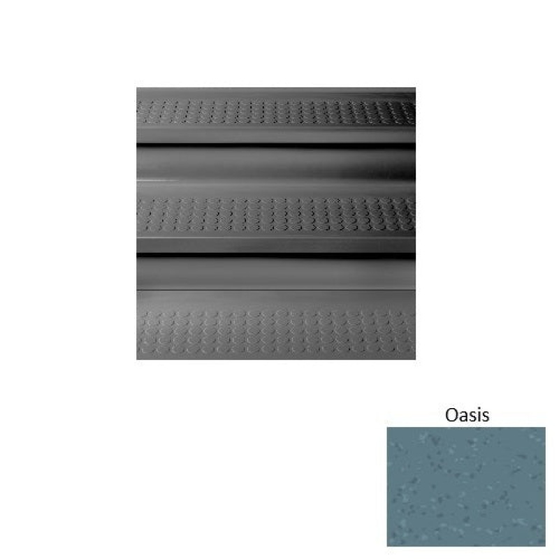 Symmetry 96 Oasis Vantage With Riser Rubber (Sq) Stair Tread With Dupont Kevlar - Textured