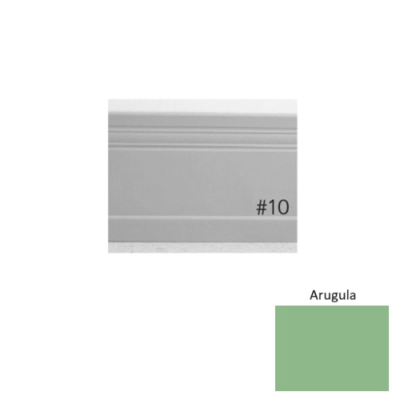 Pinnacle Plus #10 Serenity Arugula Rubber Coil Wall Base - 4" X 60 Ft