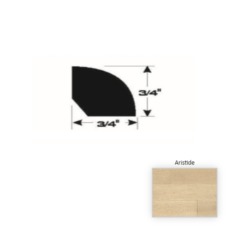 Branche French White Oak Aristide 90" Quarter Round