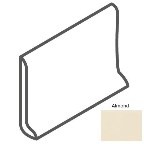 Color Wheel Classic Almond Ceramic Wall Trim