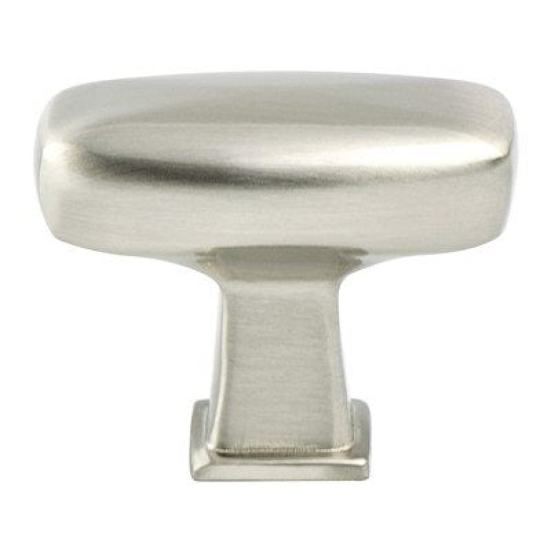 Berenson Subtle Surge Zinc Cabinet Knob - Brushed Nickel - 1 9/16" Length