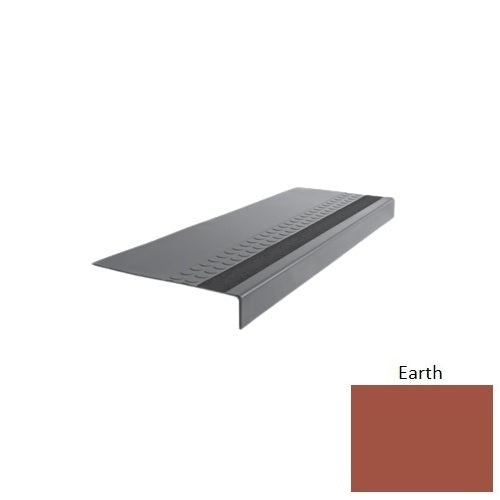 Flextones Earth Rubber Stair Tread 12" x 72"