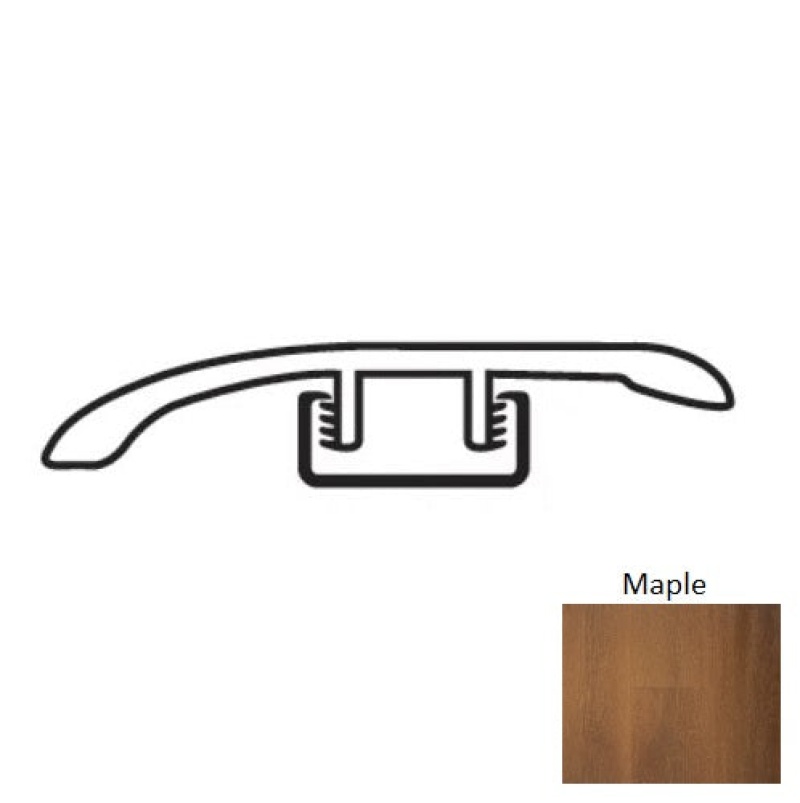 Nuvo Lux Adirondacks Maple Laminate Wood Moulding / Trim - 1.77" X 94.48" Reducer - Aluminum Oxide