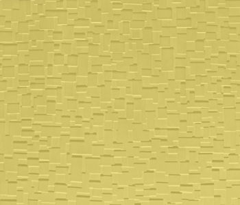 Johnsonite Canary Cubis Solid Color Rubber Tile - Textured - 24" X 24"