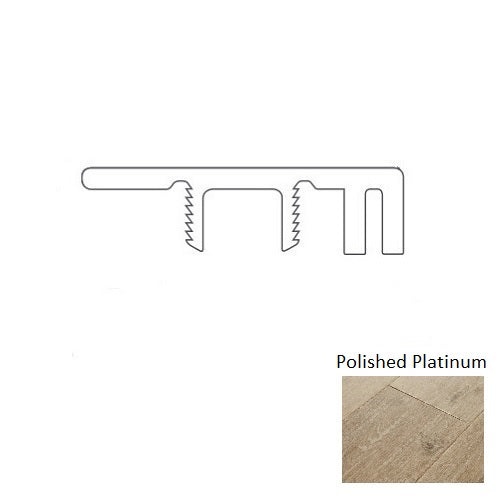 Adura Max Plank Regency Oak Polished Platinum End Cap
