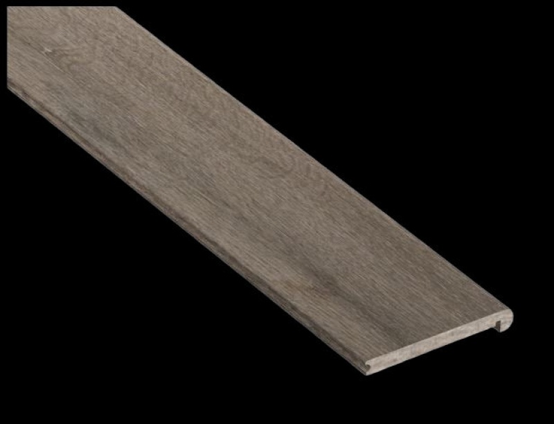Luxury Vinyl Flush Stair Nose 4.53" x 94" Low Gloss