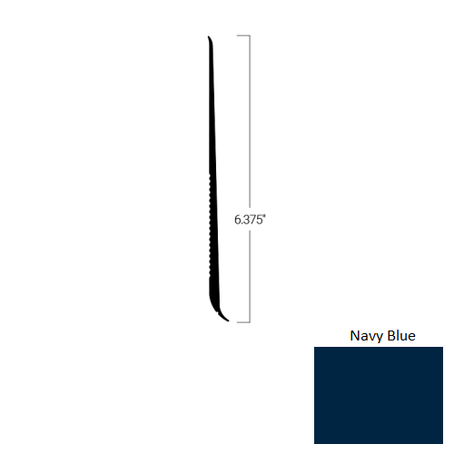 Johnsonite Navy Blue Rubber Tightlock Resilient Rubber Base