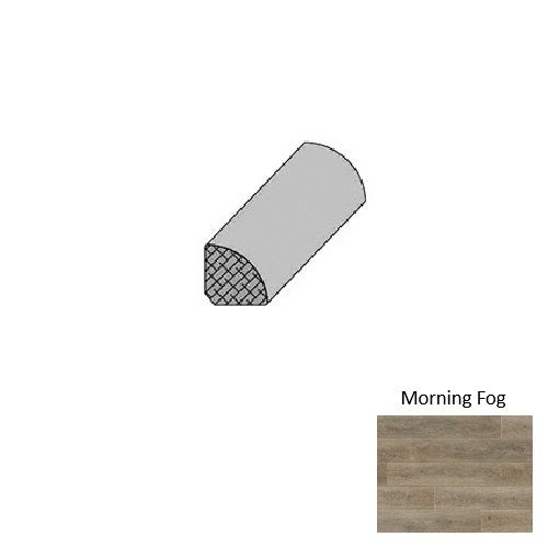 Skyview Morning Fog Luxury Vinyl Quarter Round Trim