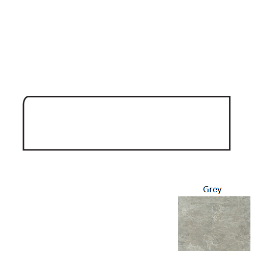 Hydra Grey Ceramic Floor Trim