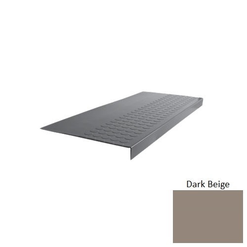 Flextones Dark Beige Type 701E Rubber Stair Tread