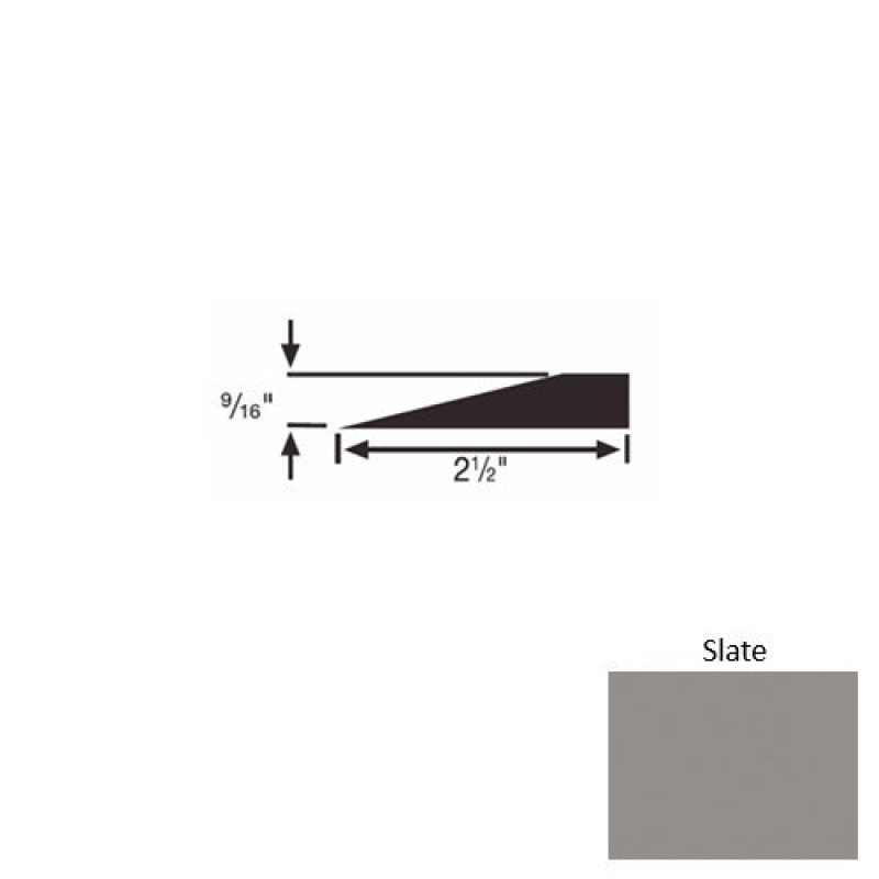 Solid 49 Slate Rubber Transitional Reducer