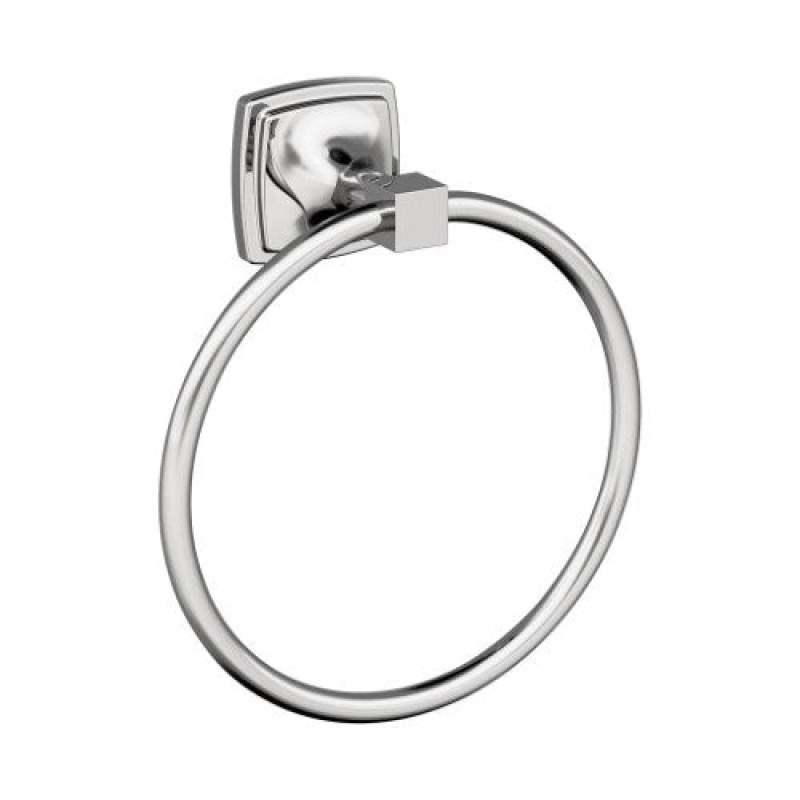 Stature Zinc & Aluminum Wall Mounted Towel Ring - Chrome - 6 5/8" (168 Mm) Length