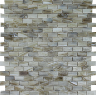 Aquatica Aurora Jade Deco Glass Mosaic