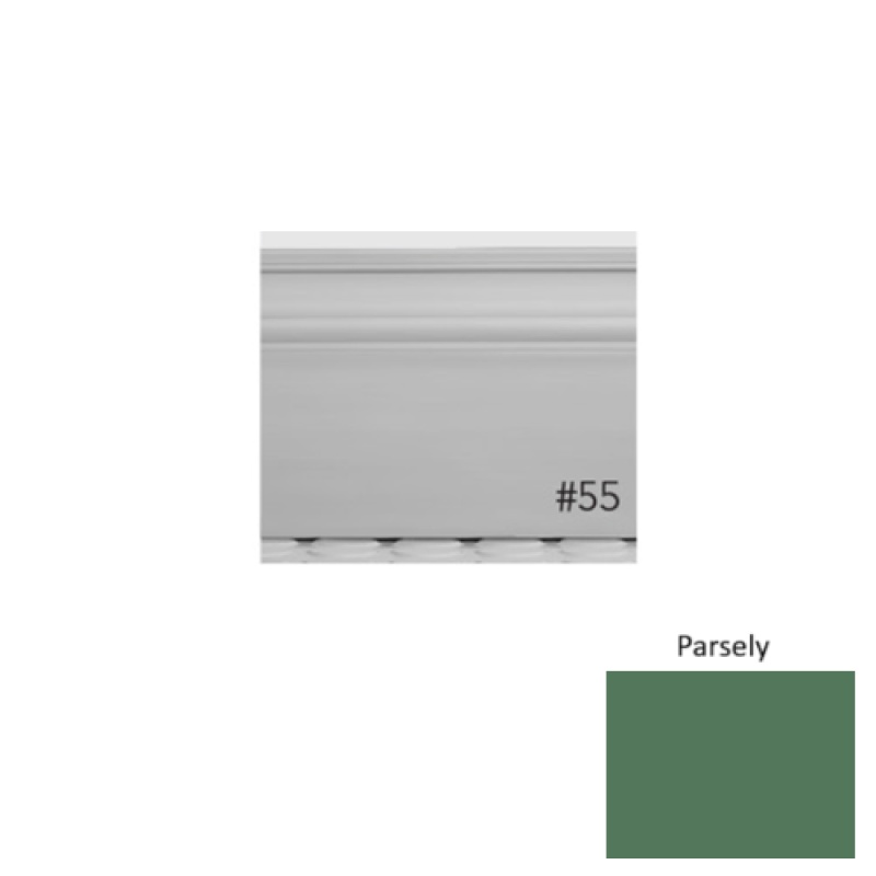 Pinnacle Plus #55 Nobility Parsely Rubber Wall Base