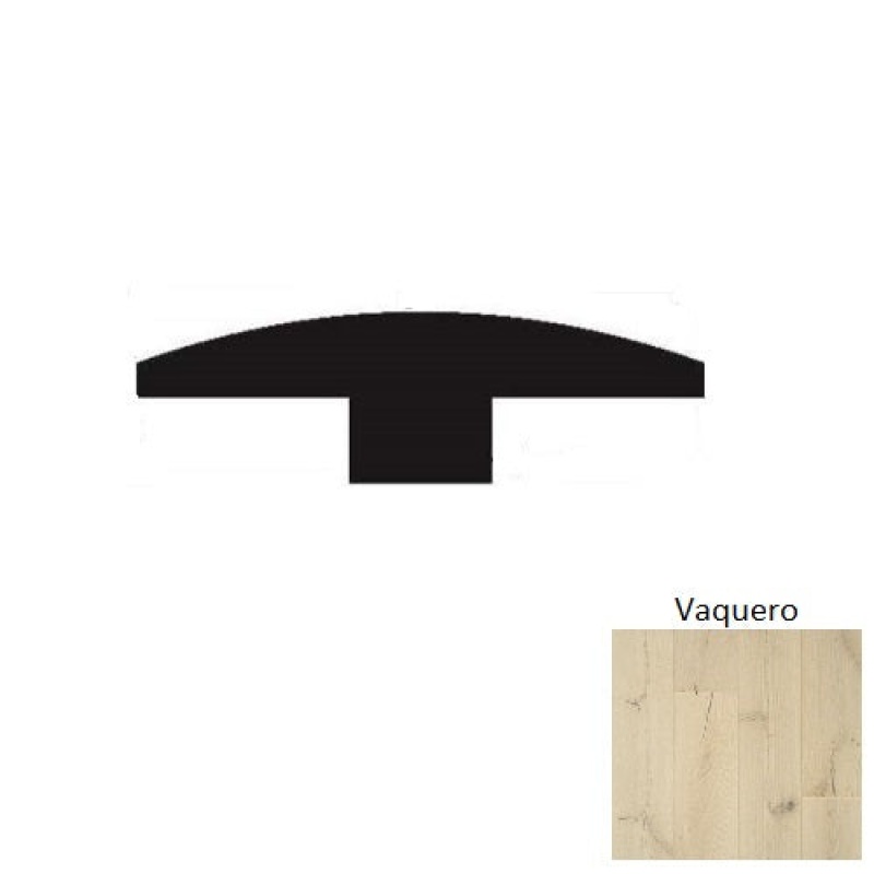 Taverne Vaquero Hardwood Moulding / Trim - 2" X 90" T Molding - Wire Brushed