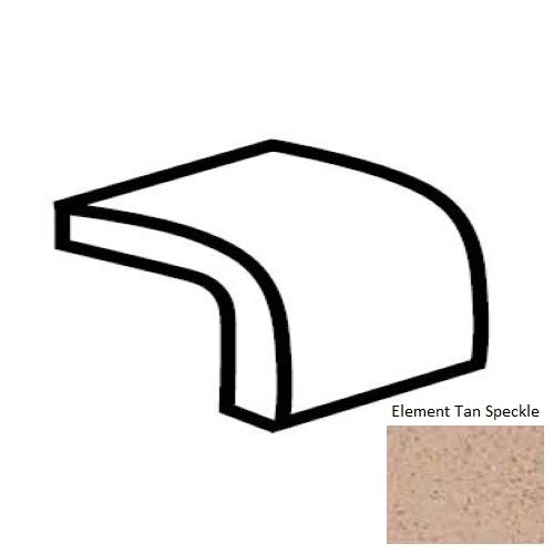 Daltile Keystones Element Tan Speckle Porcelain Cap