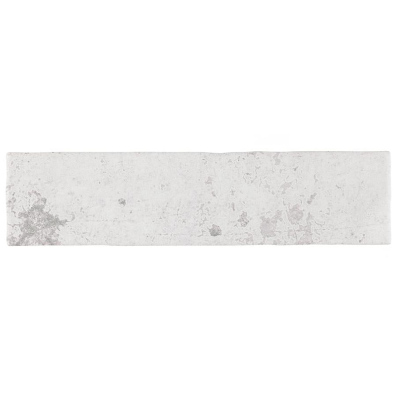 London White Ceramic Tile - Glossy - 3" X 12"
