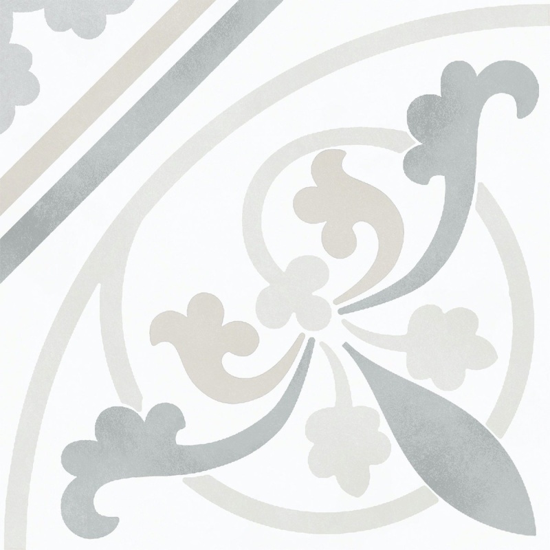 Valencia Deco Providence Pattern Porcelain Tile - Matte - 6" x 6"