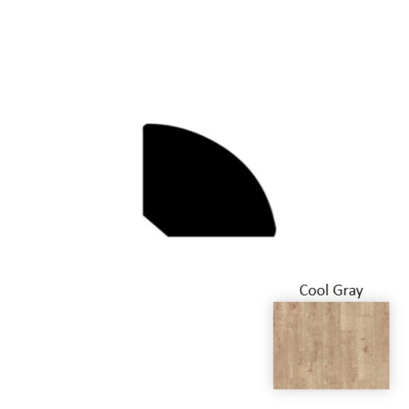 Black Forest Moonlight Cool Gray Quarter Round Trim
