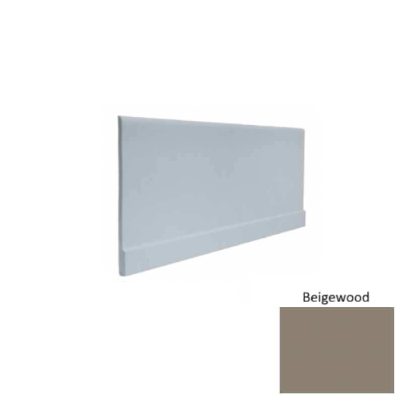 Contours #00 Simplicity Beigewood Rubber Profiled Wall Base
