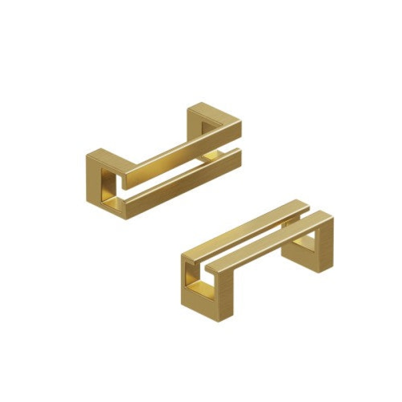 3137 Series Metal Handle Cabinet Pull - Brushed Brass