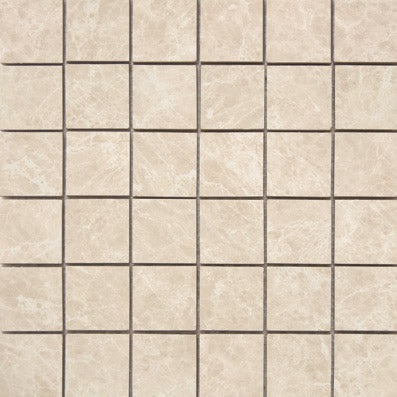 Nidia Natural Porcelain Mosaic - 2" X 2" - Natural