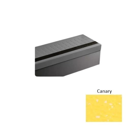 Johnsonite Canary Raised Square Rubber Stair Tread