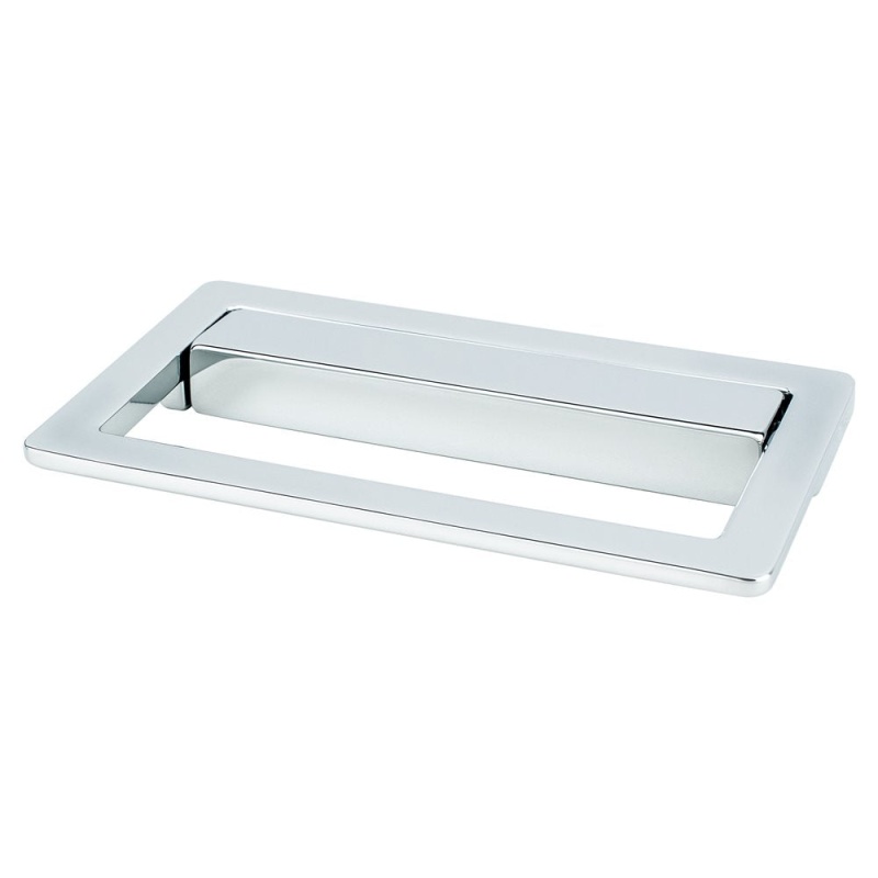Up Zinc Recess Pull - Polished Chrome 2 1/2" CTC