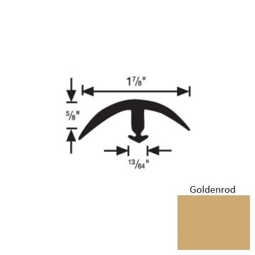 Flextones Goldenrod Vinyl Snap Down Super Edge