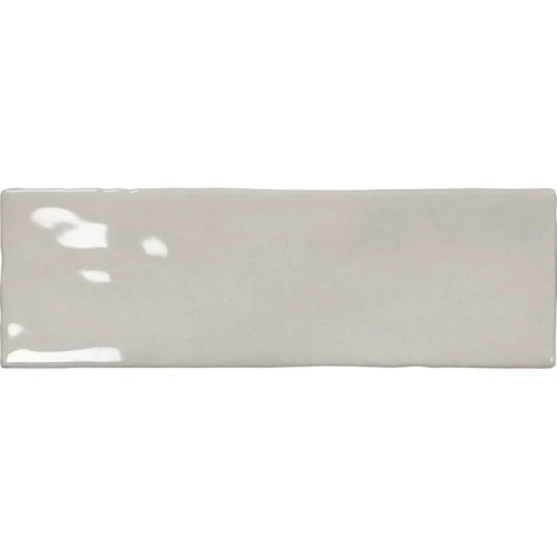 Celine White Ceramic Tile - Glossy - 2.7" x 8.5"
