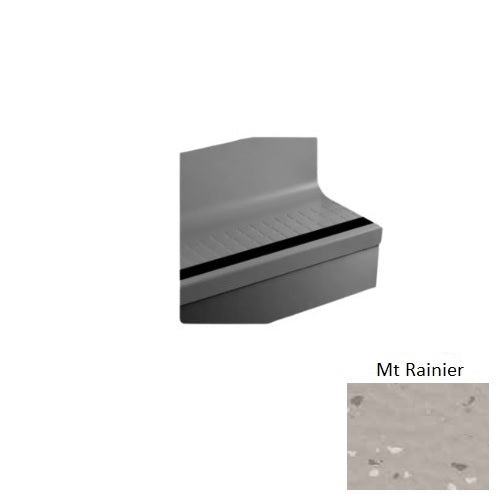 Johnsonite Mt Rainier Raised Square Rubber Moulding / Trim