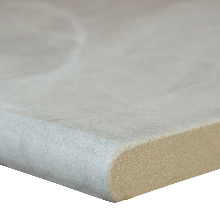 Praia Gray Porcelain Coping - Matte - 13" X 24"