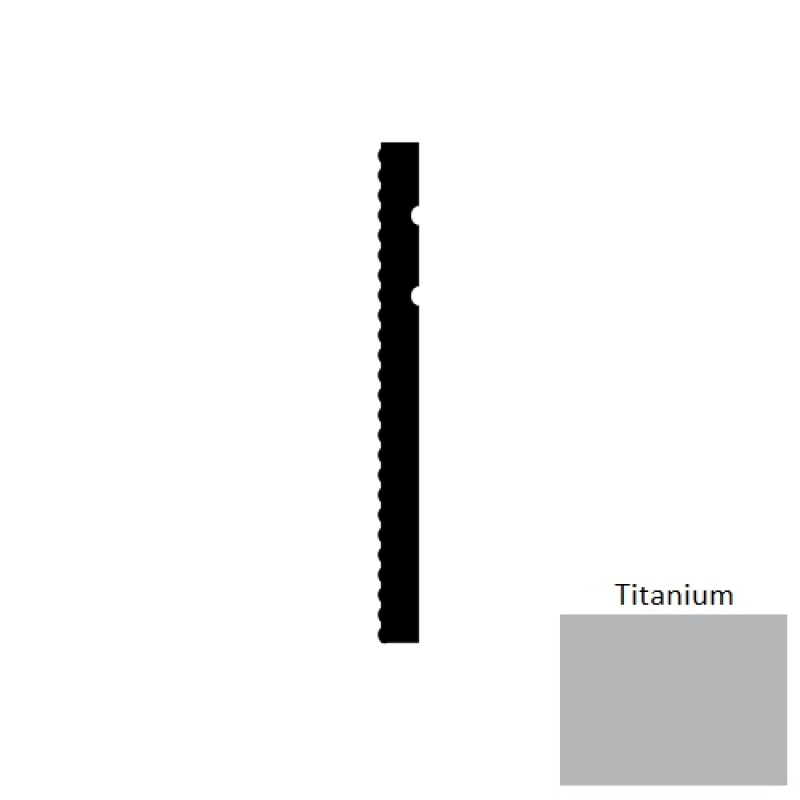 Base Sculptures Titanium Echo Sec Rubber Wall Base