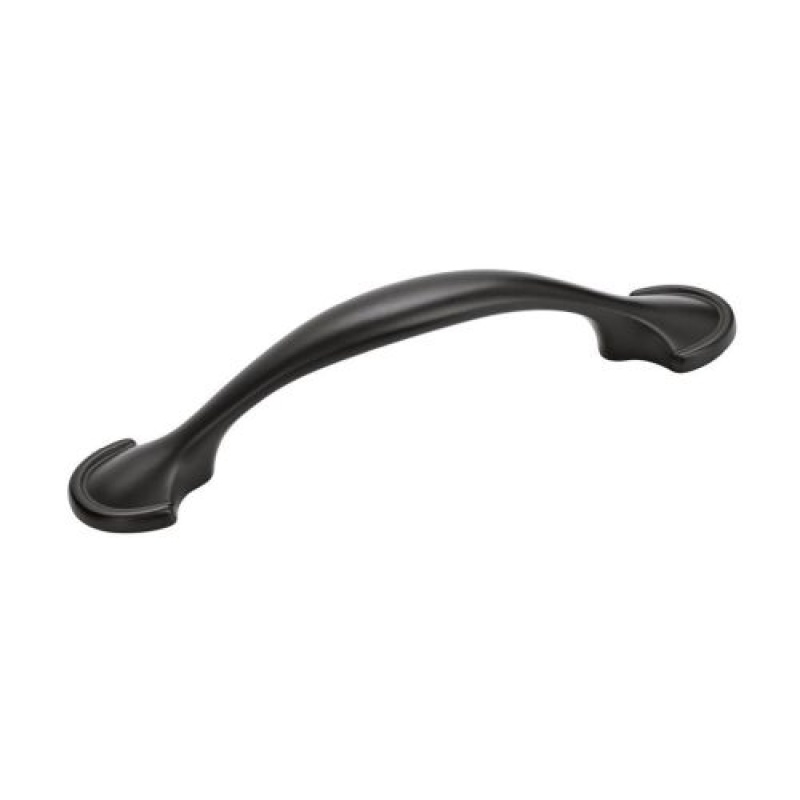 Fairfield Zinc Bar Cabinet Pull - Matte Black